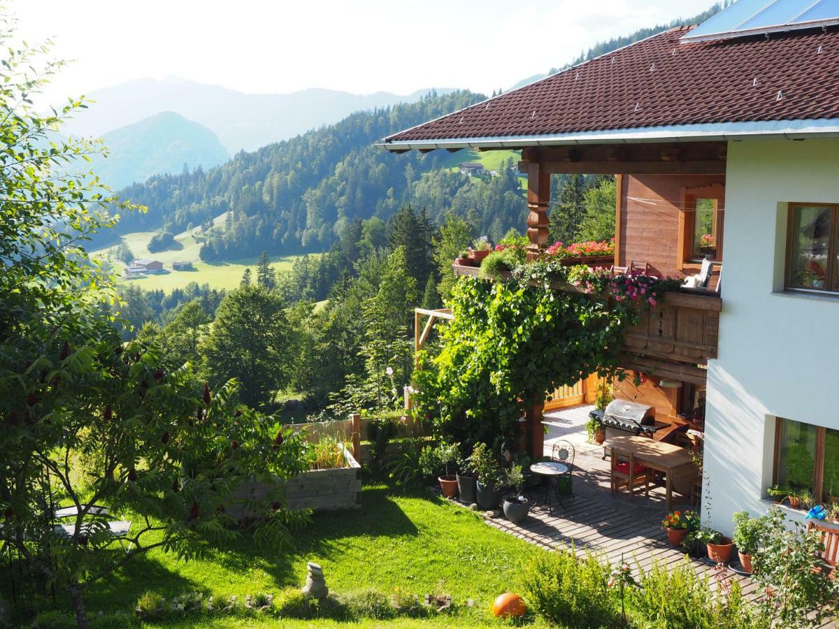 Ferienwohnung Huebner Brandenberg Exterior foto
